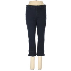 NYDJ Dayla Bottom Cuff Mid Rise Capri Jeans 4P